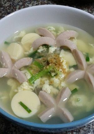 รูปของ ไข่ตกน้ำ (ซุปไข่ข้นน้ำใส)