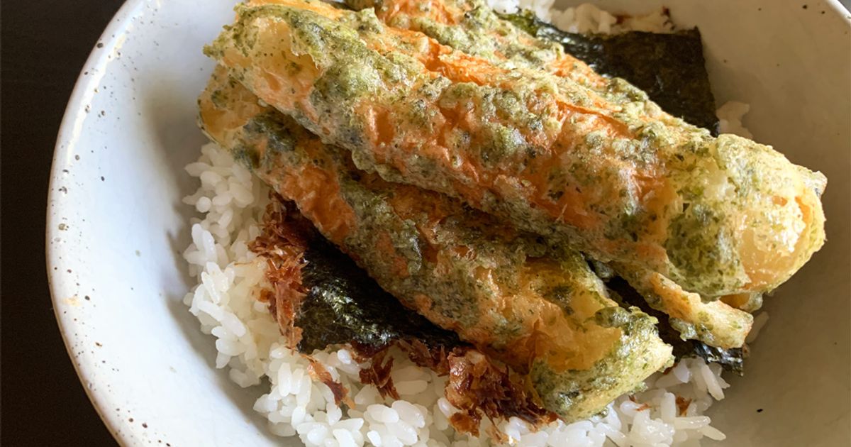 Chikuwa Tempura Rice Bowl Recipe by Hiroko Liston - Cookpad