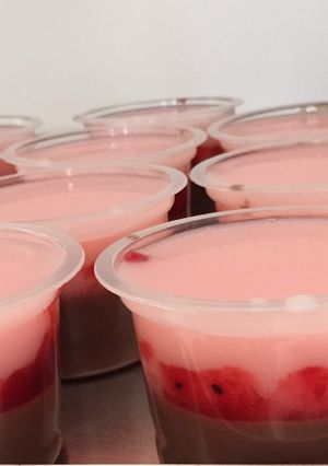 Foto resep Puding Chocoberry Cup Ide Jualan Takjil Ramadhan