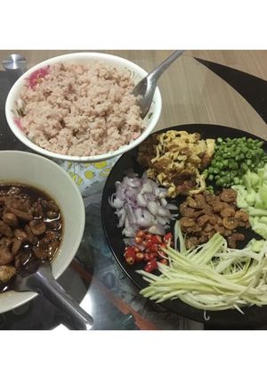 รูปของ ข้าวคลุกกะปิ