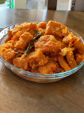 Cara Gampang Menyiapkan Resep Sambal krecek pedas yang Lezat Anti Ribet, Lezat