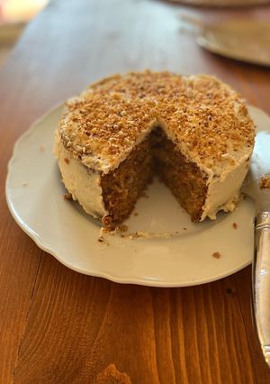 Une photo de Carrot cake