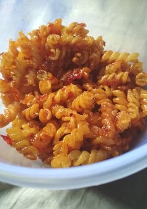 Foto resep Makaroni Pedas Manis