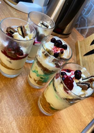 Desszert pohárkrém recept fotója