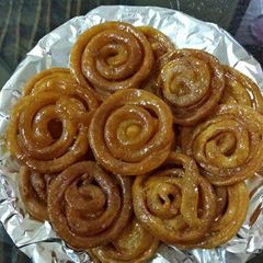 Mawa jalebi A picture of Mawa jalebi.