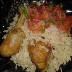 A picture of Chicken Pilau # Kenya Pilau Contest#.