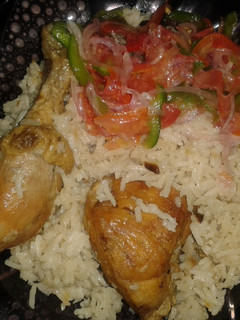 A picture of Chicken Pilau # Kenya Pilau Contest#.