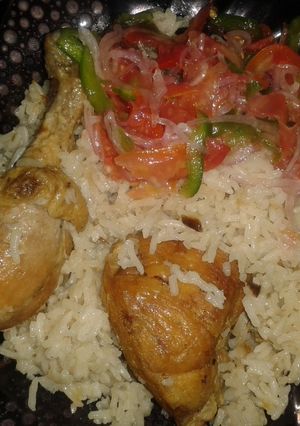 A picture of Chicken Pilau # Kenya Pilau Contest#.