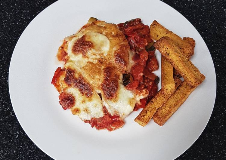 Easiest Way to Prepare Quick Baked chicken parmigiana