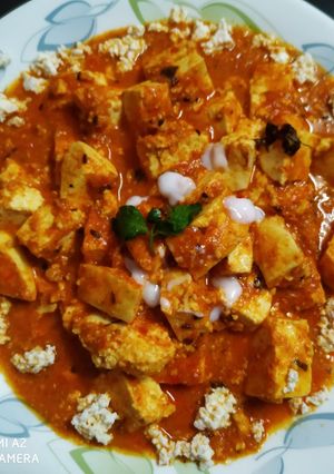 A picture of Restaurant style paneer lababdar.