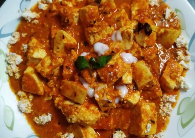 Restaurant style paneer lababdar