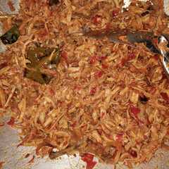 รูปของ Ayam suwir kecombrang