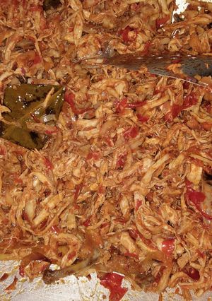 Foto resep Ayam suwir kecombrang