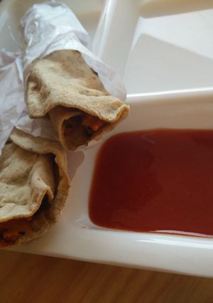 A picture of Veggie roll.