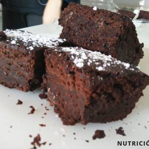 Brownie de chocolate negro