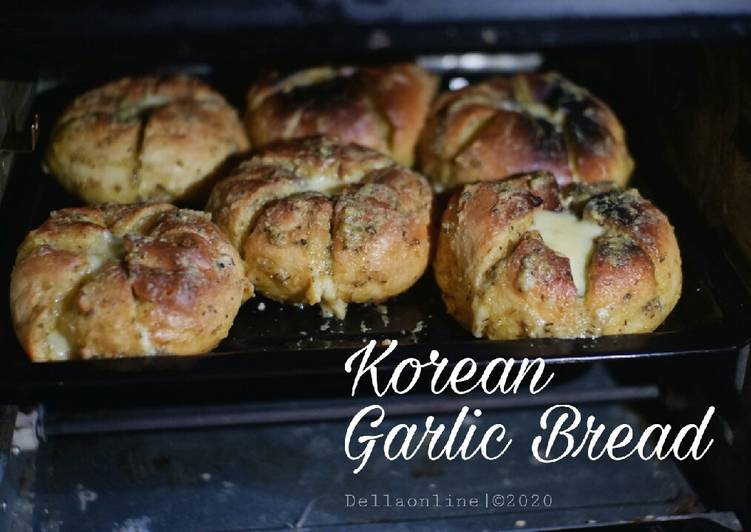 Resep Korean Garlic Cheese Bread Hacks Yang Enak