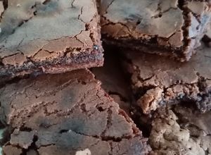 Una foto de Brownies con toddy
