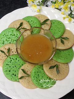 Foto resep Serabi Kuah Kinca Santan Gula Merah