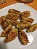 Bolinhos de curgete e cenoura