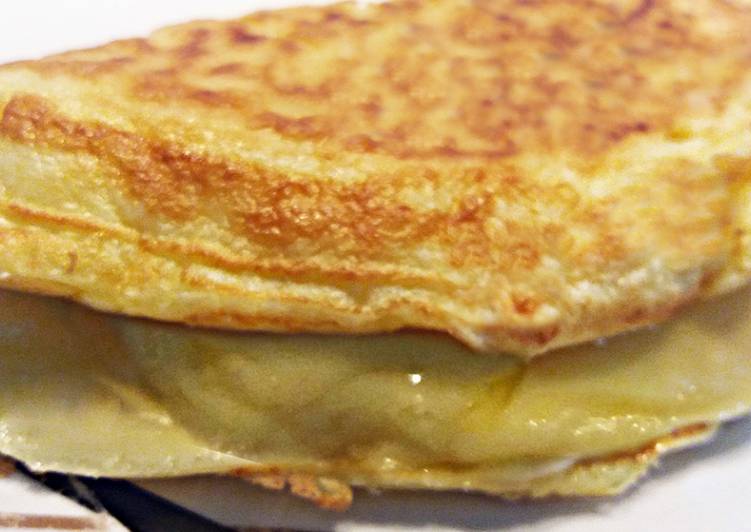 Crepioca de pão de queijo