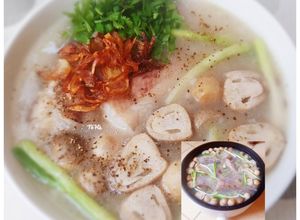 Hình của món Cháo CÁ KHOAI.