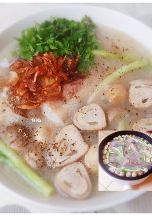 Hình của món Cháo CÁ KHOAI.