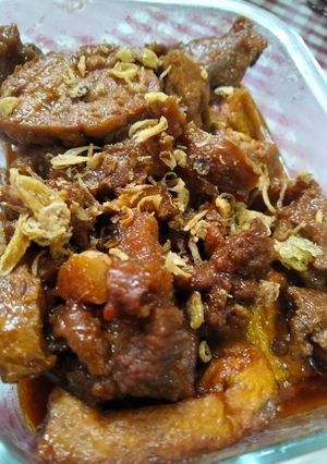 Foto resep Semur Daging Kepala Sapi