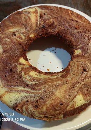 Foto resep Marmer Cake (size mini&ekonomis) 3 telur