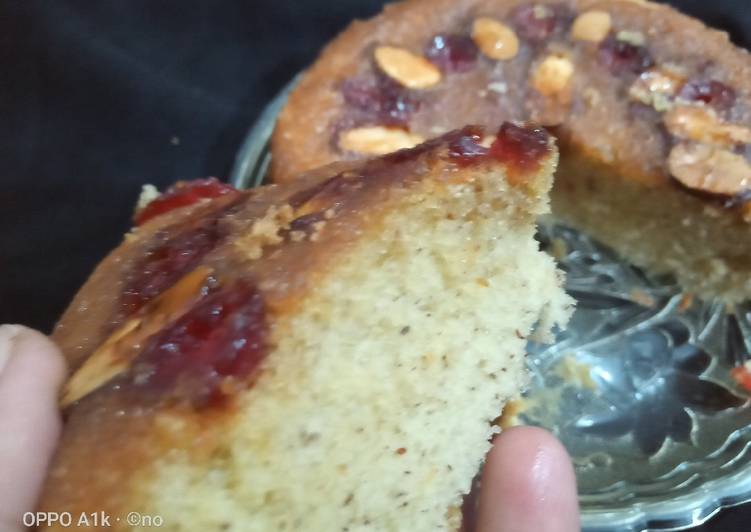 Simple Way to Make Homemade Almond cake