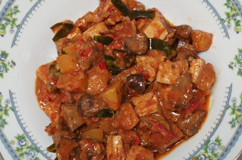 Anti Ribet, Membuat Sambal goreng ati+kentang+tahu Rumahan