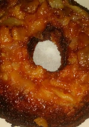 Una foto de Budín de Bananas y peras 🍐