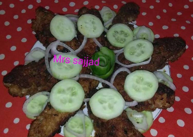 Fried Seekh Kabab