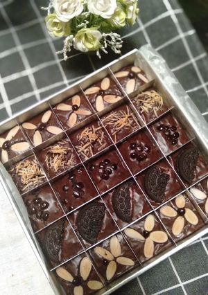 Foto resep Brownies panggang (fudgy brownies)