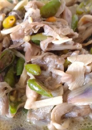 Foto resep Sayur jamur (tumis jamur padi)