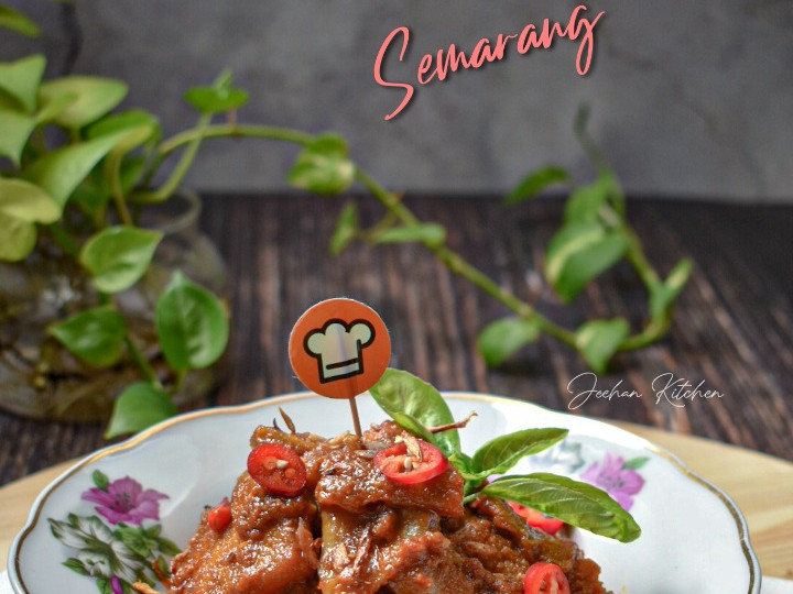 Wajib coba! Cara gampang memasak Babat Gongso Semarang  enak