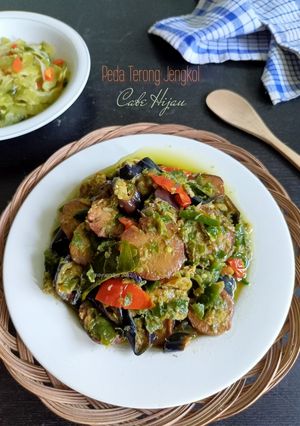Foto resep Peda Terong Jengkol Cabe Hijau