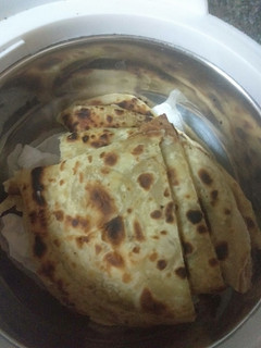 A picture of Soft chapati #coconut chapati challenge #theme challenge.