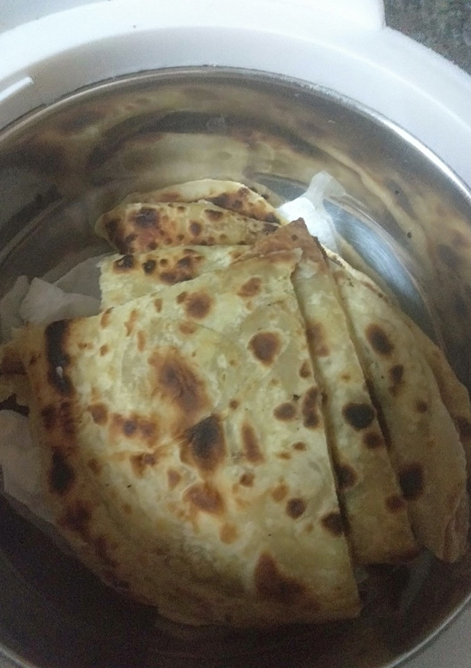 A picture of Soft chapati #coconut chapati challenge #theme challenge.