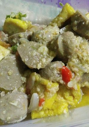 Foto resep Tumis Bakso Tahu