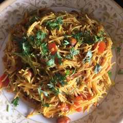 A picture of सेवई का उपमा (Sevai ka upma recipe in hindi).