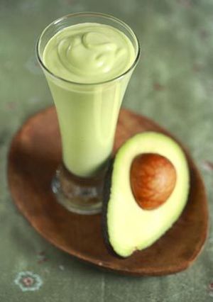A picture of Avacado smoothie.