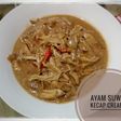 Ayam suwir kecap creamy