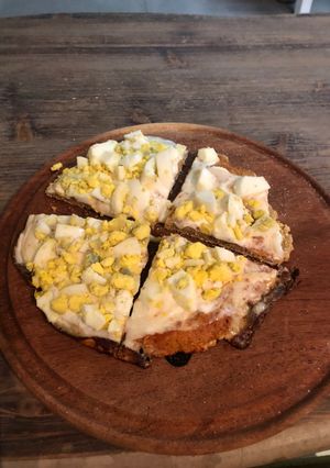 Una foto de Pizza DUKAN 0% carbohidratos, fit y light, SIN HARINA