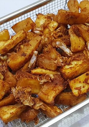 Foto resep Singkong Goreng Bawang Putih