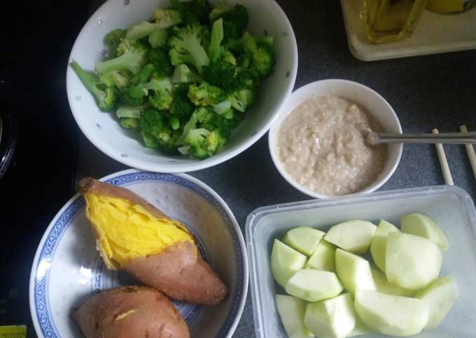 Bagaimana Menyiapkan Happy lunch menu diet simple, Menggugah Selera