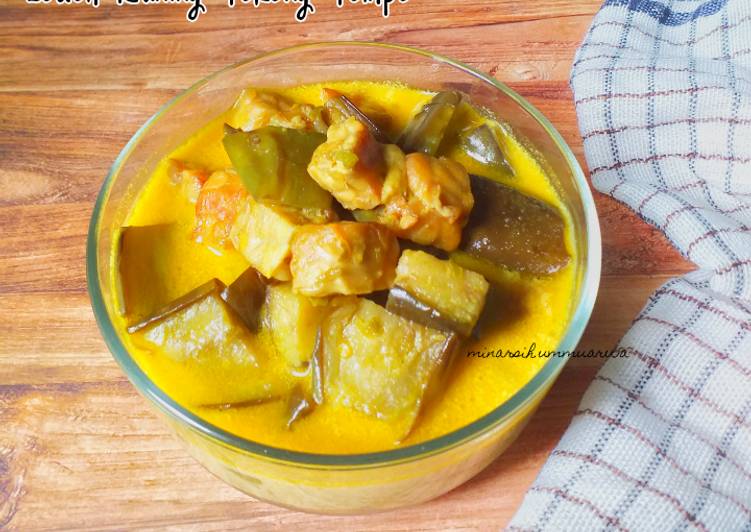 Lodeh Kuning Terong Tempe Simpel Praktis dan Enak #391²⁰