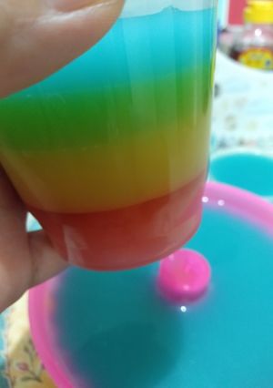 Foto resep Agar Rainbow🌈