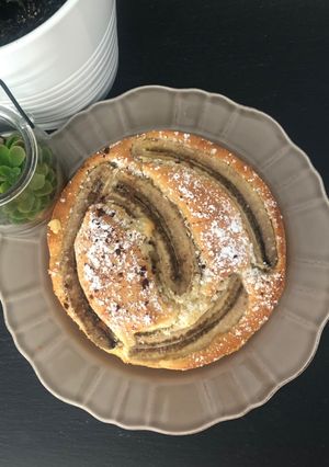 Une photo de Gâteau moelleux à la banane
