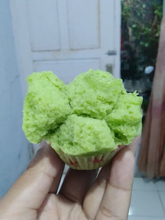 Foto resep Bolu kukus pandan mekar