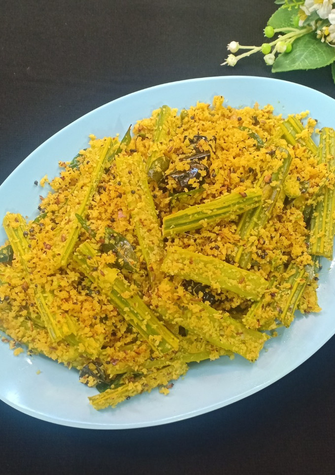முருங்கைக்காய் தோரன் செய்முறை முக்கிய புகைப்படம்